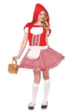 Lil' Miss Red Riding Hood Enchanted Fancy Dress Up Halloween Child Costume