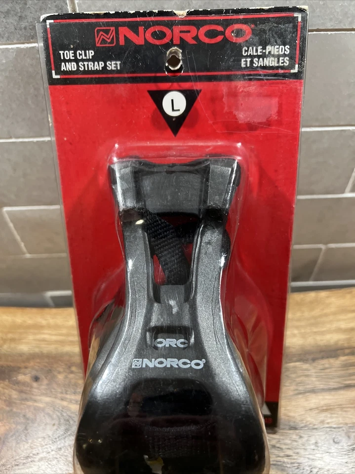 Norco Toe Clip & Strap Set | Size: Large| New - Image 2 of 4