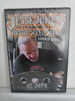 Jesse James Presents: Austin Speed Shop - Bomber Seats (DVD, 2012) Sealed/New