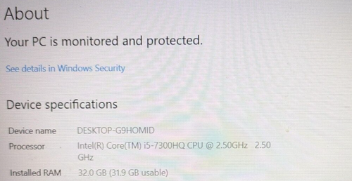 Lenovo Legion Y520 (32 GB Ram, 1TB SSD, AMD Radeon RX560, Intel Core i5-7300HQ) - Picture 4 of 6
