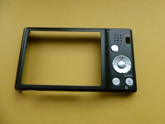Panasonic LUMIX DMC-FS35/DMC-FH25 16.1MP Camera rear housing BLACK