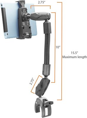 iBOLT sPro2 Accessibility Post / Pole / Rail / Handlebar Clamp Mount