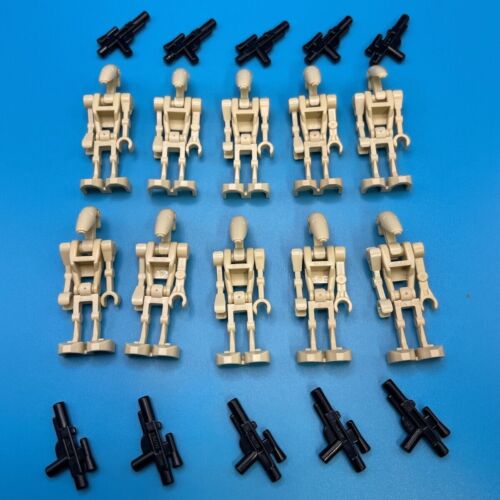 LEGO BATTLE DROIDS FIGURES LOTS OF 10. BEST PRICE NEW