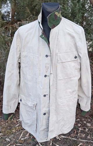 Original Finnish Army Camo Uniform M62 Reversible Jacket XXL - Picture 8 of 12