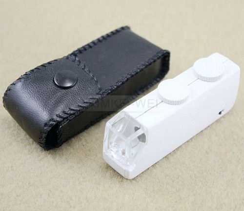 Illuminated Portable Pocket Microscope 60X-80X-100X New - Picture 9 of 9