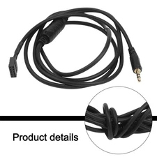 Auxiliary Cable AUX Input Mode Male Interface For E46 98-06 Blue 10Pins