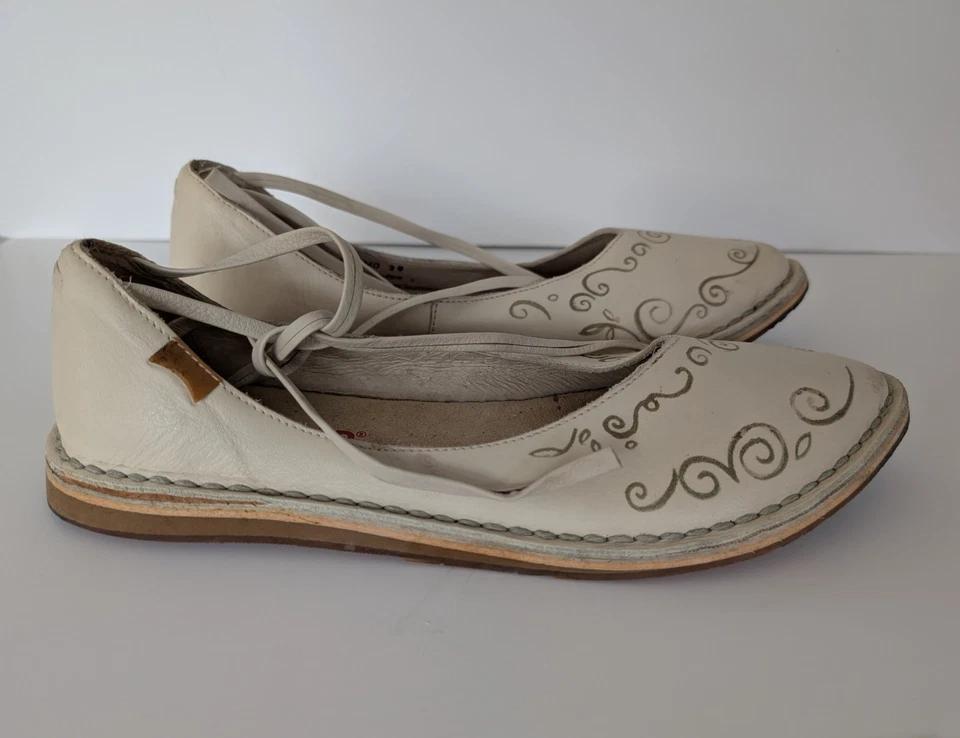 Camper Lab Women's Beige Sandals Size 39 Shoes Slides - Image 2 of 4