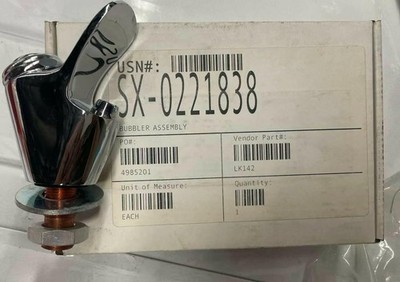 Chrome Drinking Fountain Bubbler Assembly/USN SX-0221838 LK142