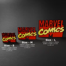Marvel Comics - Comics 3D Printed Logo Display Sign