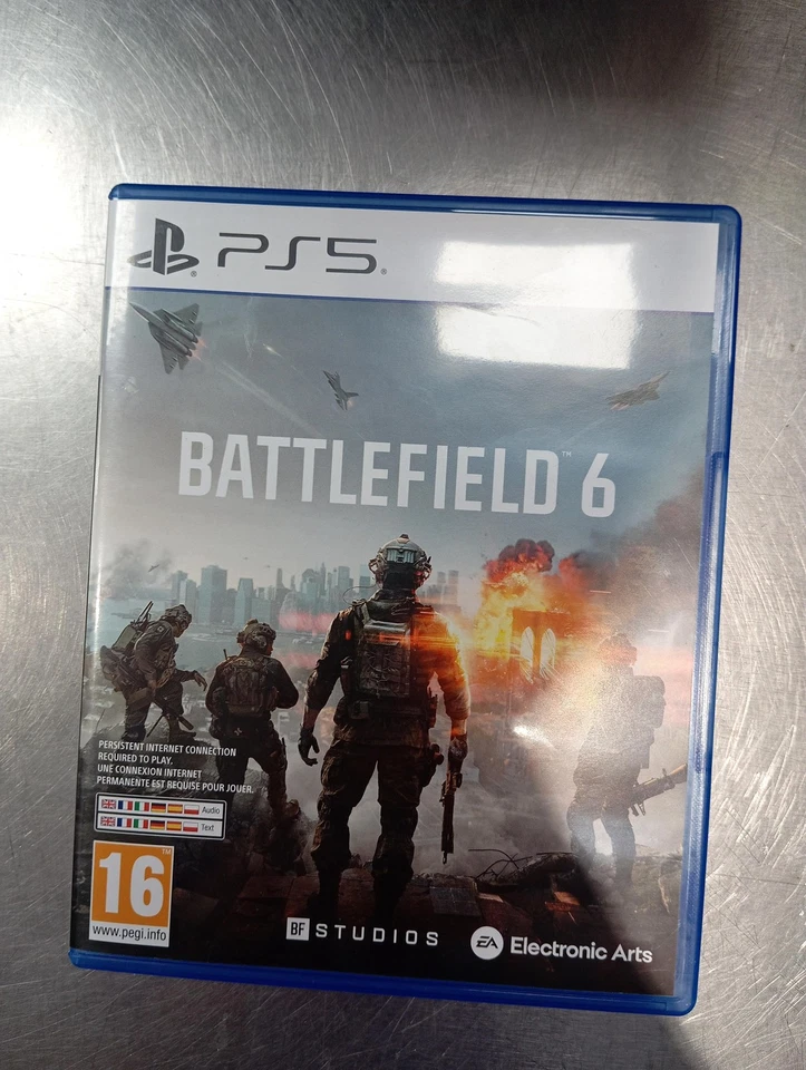 BATTLEFIELD 6 PS5 EURO OCCASION (GAME IN ENGLISH/FRANCAIS/DE/ES/IT/PT), photo 1 sur 3