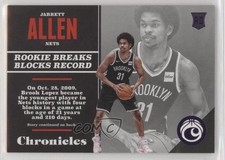 2017-18 Panini Chronicles Rookies Purple 130/149 Jarrett Allen #135 9l4