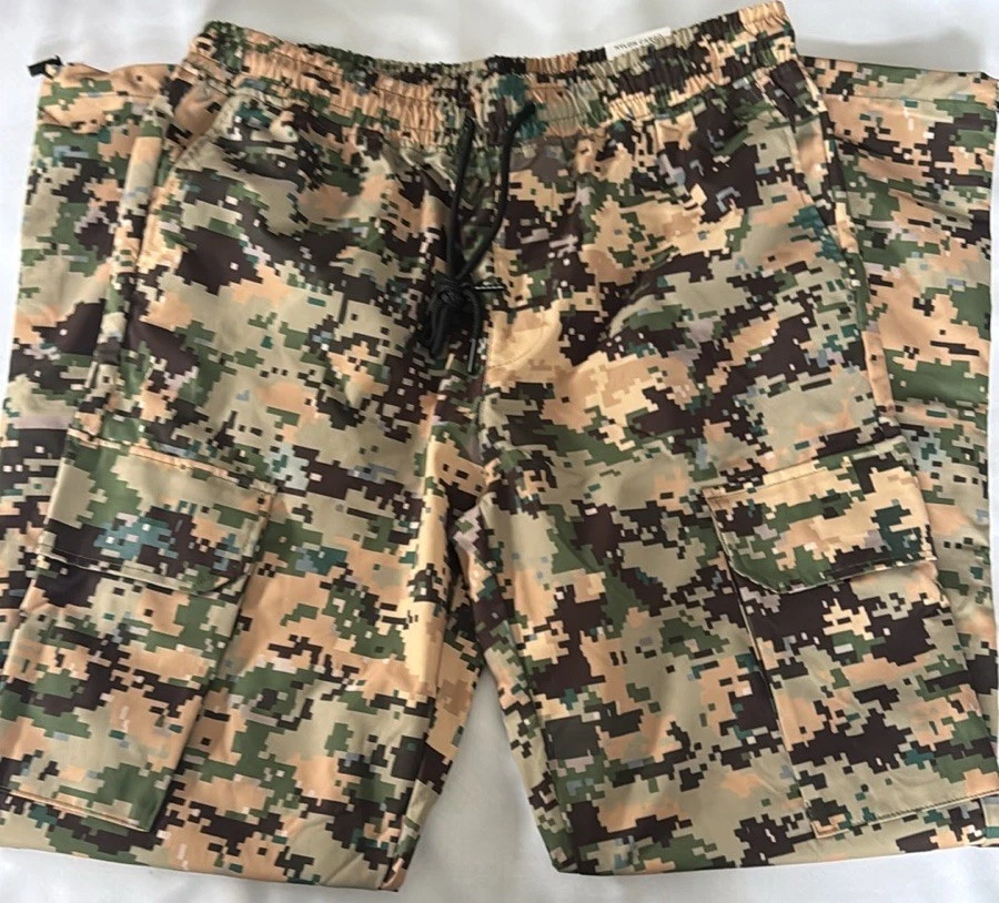 Camo Cargo Pants Mens Medium Rue21 - Image 2 of 3