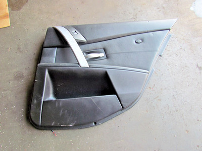 2006 BMW E60 M5 Rear RH Passenger Door Panel OEM Black