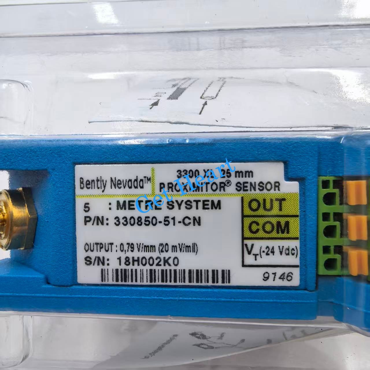 Bently Nevada 330850-51-CN 3300XL 25mm New sensors FedEx or DHL or UPS