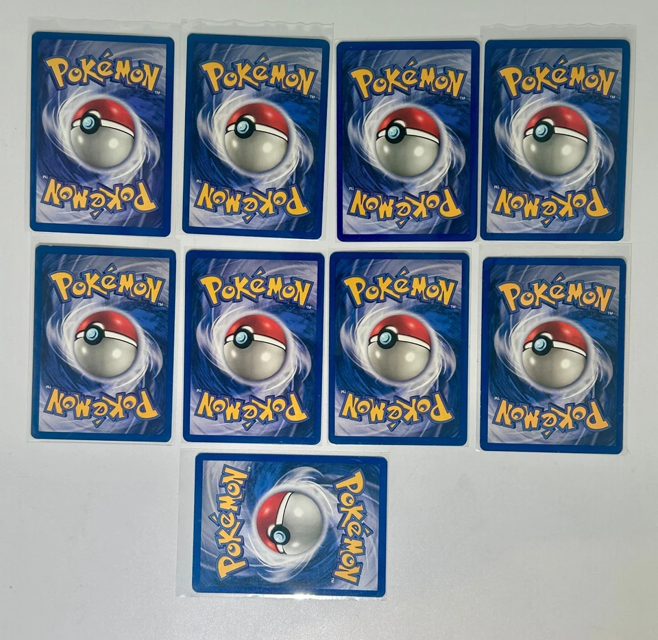 Pokémon Jungle 1st Ed 9 Card Set Builder Group NM WotC 1999 Vintage Non Holo - Image 2 of 4