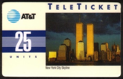 25u New York City Skyline W / World Handel Center (Gruppe 2) Spanische Handy