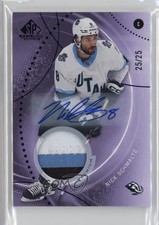 2025-26 SP Game Used Purple Premium Memorabilia 25/25 Nick Schmaltz #67 Auto z7w