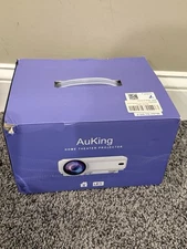 AuKing Projector, 2023 Upgraded Projector, Full HD 1080P Home Theater Video