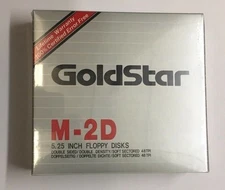 5 1/4"(5.25") New Box 10 GOLDSTAR DSDD Disk Floppy for Atari 800/XL/XE