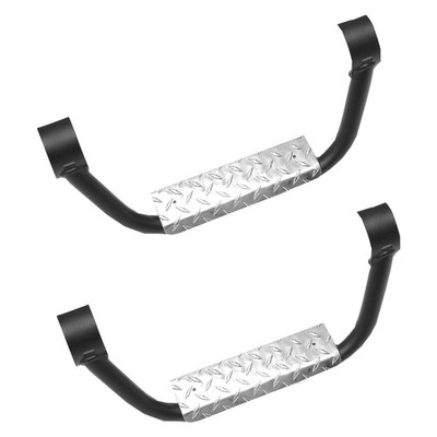 Warrior 55005 3'' Black Drop Steps for 3'' Knight Guard Nerf Bars
