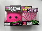 Nee Doh Christmas rare Candy Swirl & Knittens Kitten lot of 2 ultra rare  — photo 1
