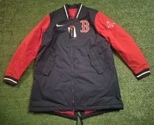 Nike Boston Red Sox Authentic Collection Dugout Full-Zip Dugout Bomber Jacket L