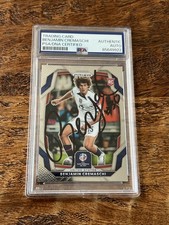 Benjamin Cremaschi IP Signed Prizm RC Card Psa Dna Slab Autographed USA Soccer