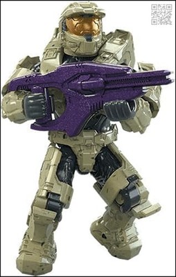 HALO INFINITE 5 SERIES MEGA CONSTRUX UNSC TAN SPARTAN MARK VI GEN 3 MINI FIGURE