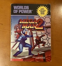 Mega Man 2 Worlds of Power Novel (Nintendo NES, 1989) Scholastic Book