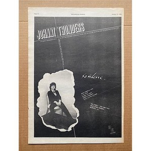 Johnny Thunders Poster | eBay