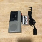 Vintage Sony MP-4 Micro Cassette Player/Recorder W/Clip On Microphone TESTED