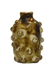 Miniature folk art eyeball jug by Marvin Bail...
