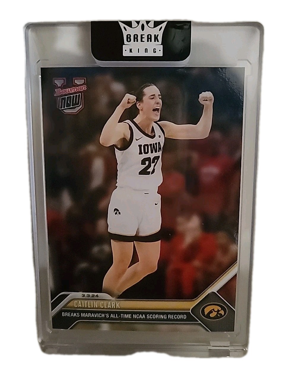 Caitlin Clark Collector's Edition #'d to 99 -  2023-24 Bowman U Now 61CE