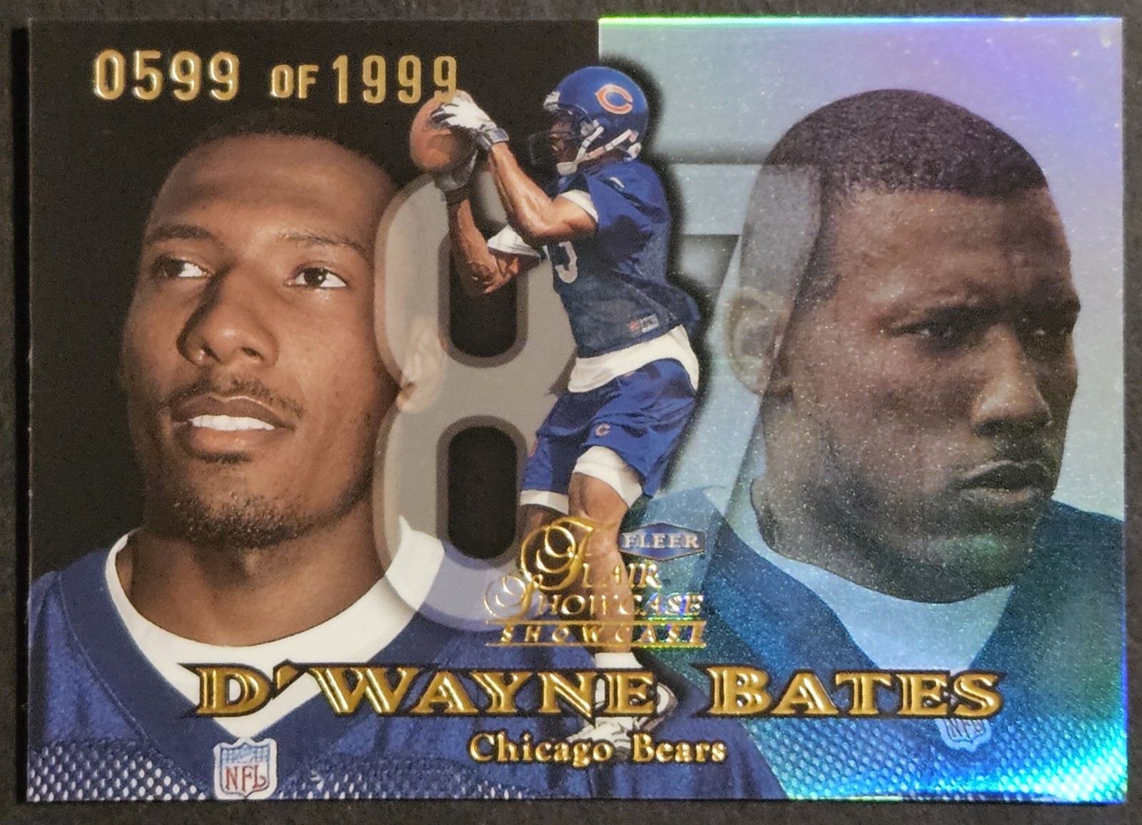 D'Wayne Bates Flair Showcase #164 Base