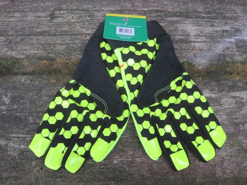 Nuevos guantes de spandex a cuadros Menard Performance Paul Menard #27 talla L 660-2928 - Imagen 3 de 7