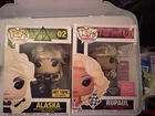 Funko Pop! Vinyl: Drag Queens - RuPaul (Diamond Glitter)  And Alaska ￼