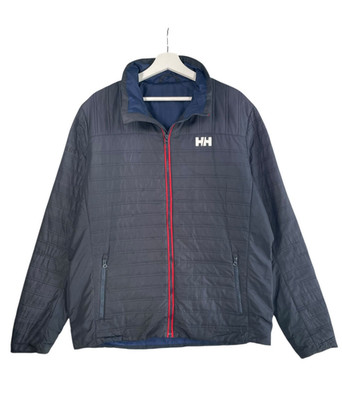 Helly Hansen Puffer Jacket Herren XXL schwarz Primaloft Thermo Steppmantel