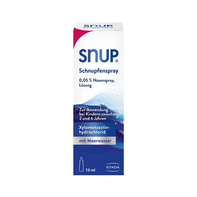STADA GMBH 5x SNUP Schnupfenspray 0,05% Nasenspray für Kinder 10 ml, PZN 04482651