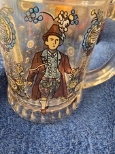 BMF Bierseidel Bierkrug 0,5 l mit bayrischer Tracht Neu und in OVP