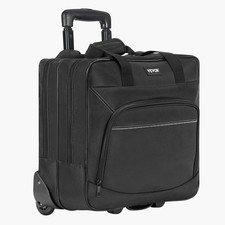 Rolling Laptop Bag, Fits Up to 15.6 Inch Laptop, Wheeled Briefcase, Roller