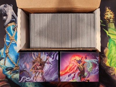 500 MTG Common and uncommons + 2 Commander Card Storage Boxes
