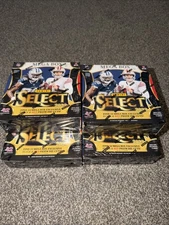 LOT of (4) 2023 Panini Select Football Wal Mart Exclusive Mega Boxes Sealed