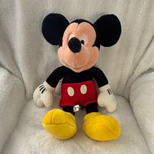 Walt Disney World Mickey Mouse Plush Stuffed Toy Red Shorts Yellow Shoes