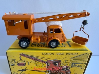 NOREV CIJ EUROPARC C38100 Renault Faineant Kran Lkw Orange 1:50