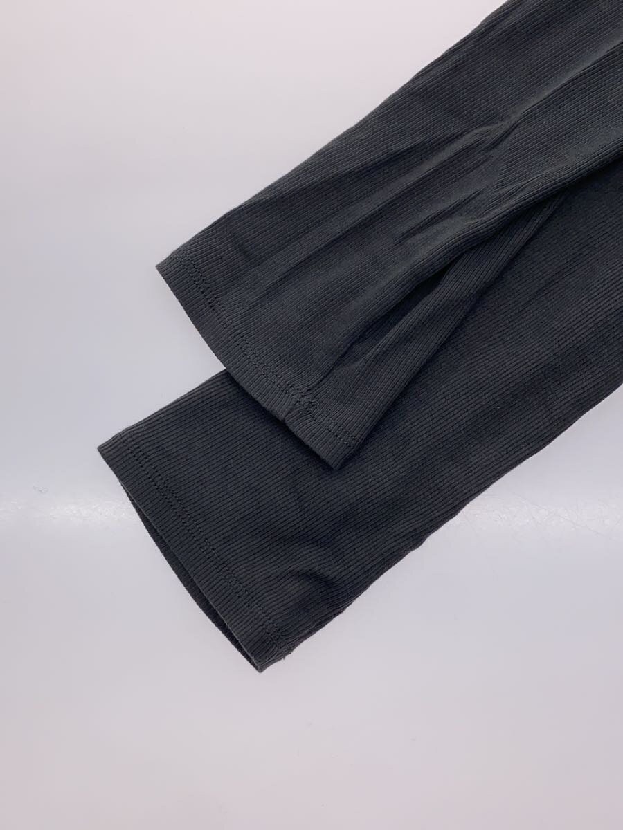 YENN◆長袖カットソー/FREE/コットン/GRY/Y244-81090 コットンリブロングTシャツ Y244-81090-4 / YENN | CALENDRIER
