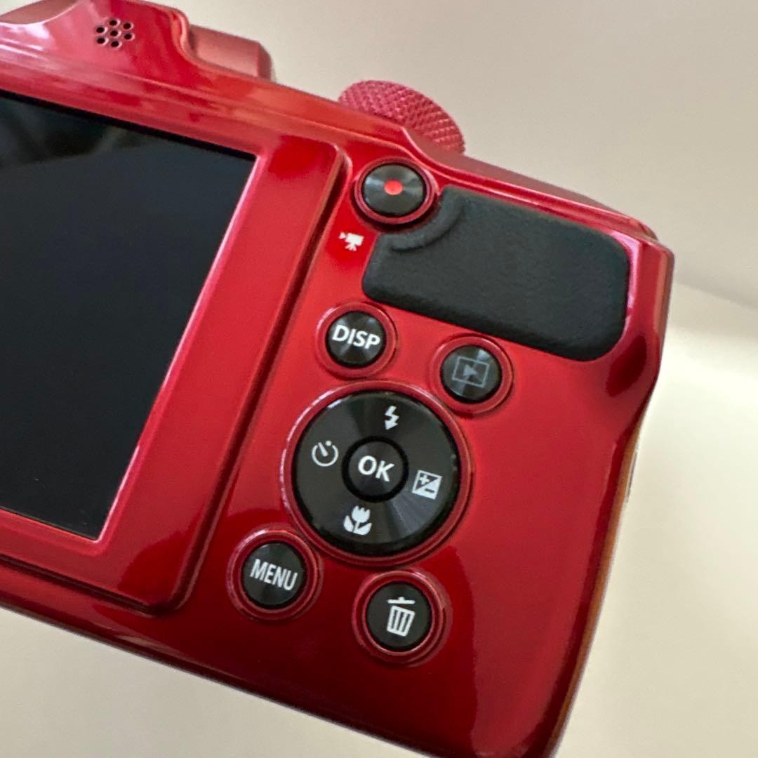 Nikon COOLPIX B600 Red Compact Digital Camera 60x Optical Zoom
