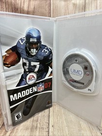 Madden NFL 07 Sony PSP PlayStation Portable Football Video Game with Manual