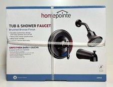 Homepointe Tub  Shower Faucet Set 239948 - Brushed Bronze