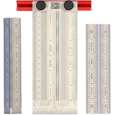 INCRA TDPROTSET06 Pro T-Rule Set 6-Inch Woodworking Precision Measuring Tool