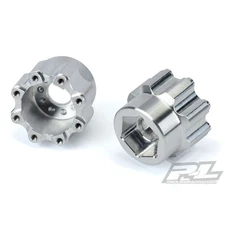 Pro-Line 6357-00 - Aluminum Hex Adapters, 8x32 to 20mm